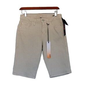 Jag Women's Size 0 XS Stone Beige Willa Bermuda Classic Fit Stretch Shorts NWT